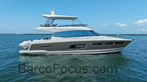 Prestige 550 Flybridge ficha tecnica
